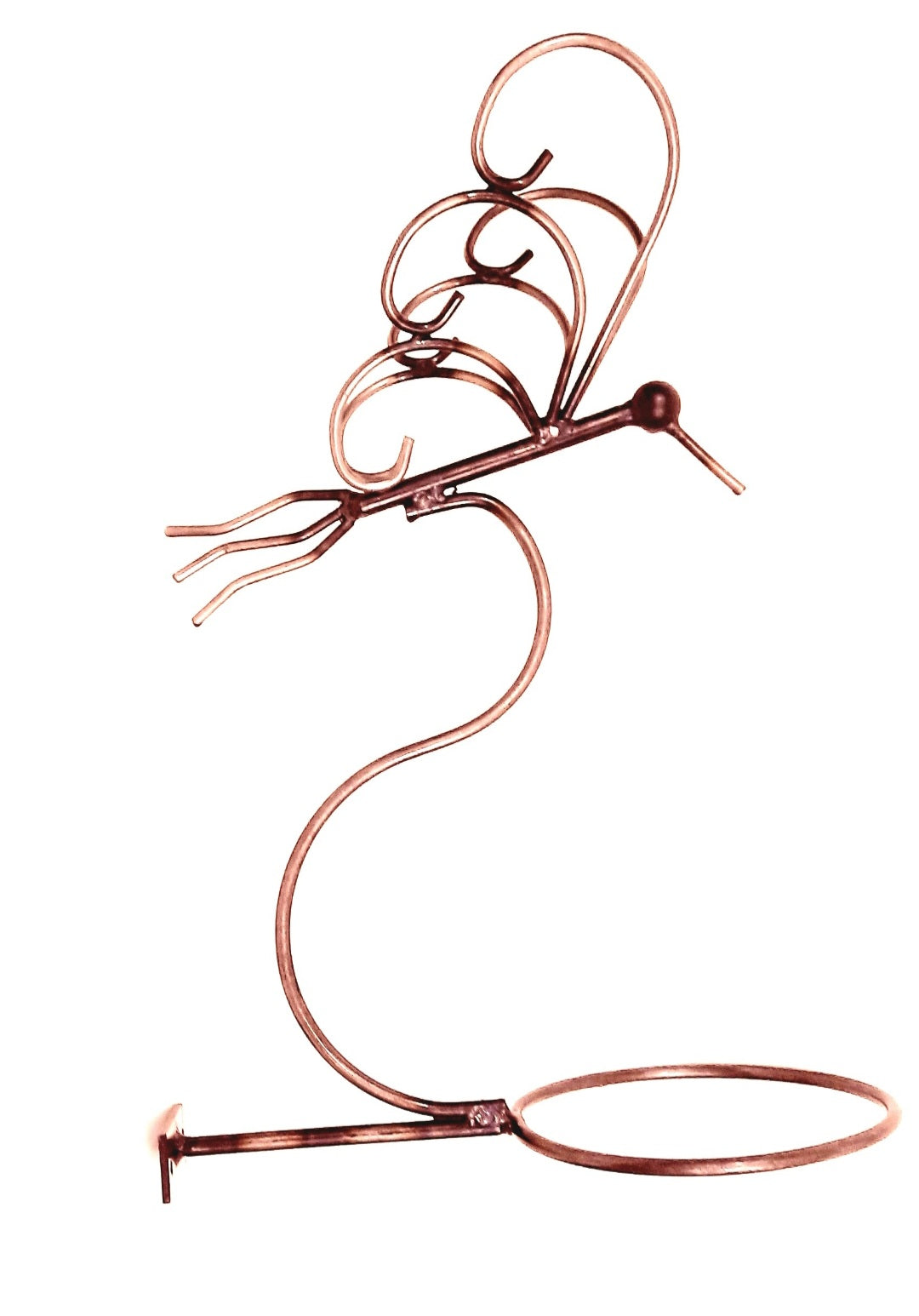 Hummingbird Post Pot